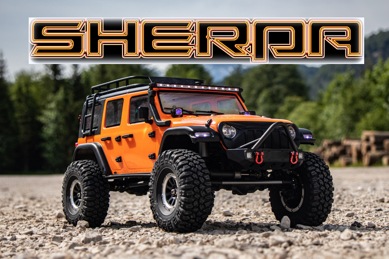 Automodel Absima SHERPA Crawler CR3.4 1/10 Scale Truck RTR RC - Orange